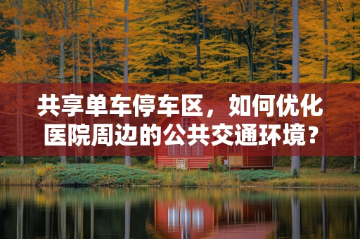 共享单车停车区，如何优化医院周边的公共交通环境？