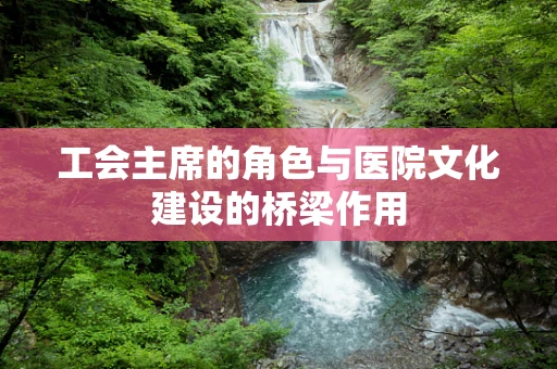 工会主席的角色与医院文化建设的桥梁作用