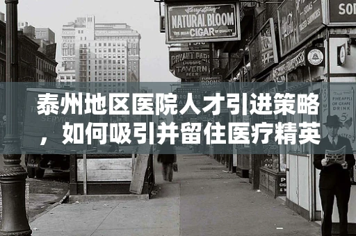 泰州地区医院人才引进策略，如何吸引并留住医疗精英？