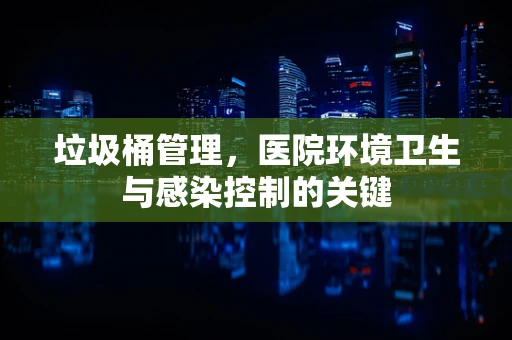 垃圾桶管理，医院环境卫生与感染控制的关键