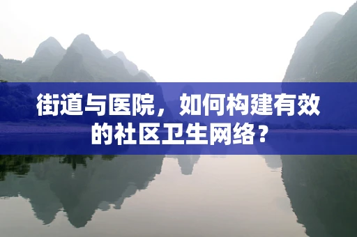 街道与医院，如何构建有效的社区卫生网络？