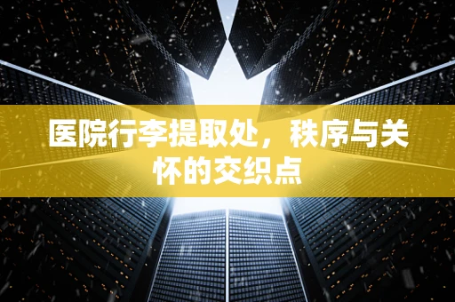 医院行李提取处，秩序与关怀的交织点