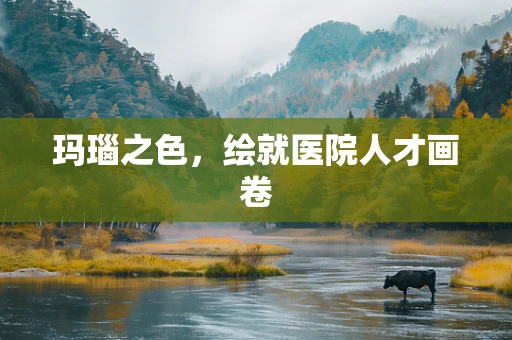 玛瑙之色，绘就医院人才画卷