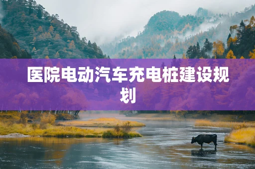 医院电动汽车充电桩建设规划