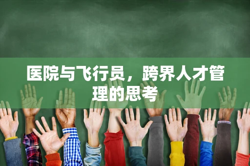 医院与飞行员，跨界人才管理的思考